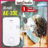 Alpha Instant Water Heater AE-33E Non Pump White