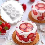 Easy To Release Silicone 6-connect Concave And Convex Tool Cake Cup Cake Pudding Soap Jelly W2g1
