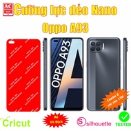 Toughened flexible phone screen protector for oppo A93