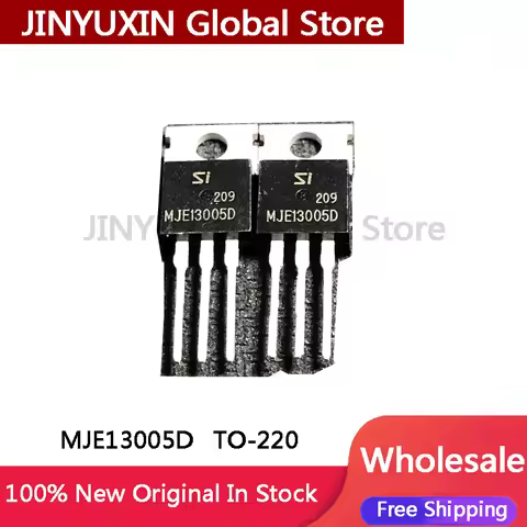 10-50pcs MJE13005D 13005D TO-220 MOSFET 4A 400V IC Chip In Stock Wholesale