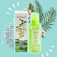 🔥OFFER🔥ALOEVERA GREEN TEA SPRAY MAKEUP FIX 220ML BY KISS BEAUTY RM7.90