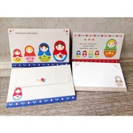 [Cultural Creative Objects] -Russian Doll Shape Envelope