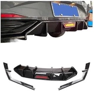 DACOLWZING Rear Spoiler Rear Diffuser Bumper Lip Body Kit Accessories Compatible for Hyundai Elantra