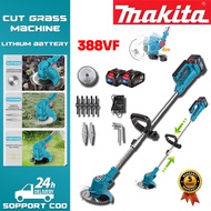 จัดส่งวันนี้ ⭐ MAKITA GRASS CUTTER 388VF เครื่องตัดหญ้า 2 ก้อน เครื่องตัดหญ้าไร้สาย อุปกรณ์เสริมฟรี