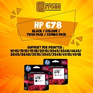 (Ready Stock) Original HP 678 Black/ HP 678 Colour/ HP 678 Twin Pack /HP 678 Combo Pack