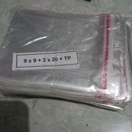 Opp Plastic 9x9