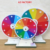 Lottery wheel to win lucky 10 boxes as event program M-22