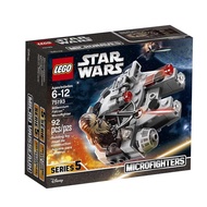 LEGO 75193 Star Wars Millennium Falcon Microfighter 92pcs 6+ Đồ Chơi Lắp Ráp lego Hoàn toàn mới và c