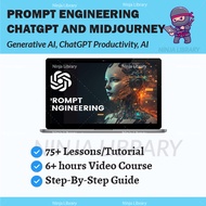 [Video Course] Prompt Engineering with ChatGPT 4 & Midjourney 2000+ prompts | ChatGpt Course ChatGpt