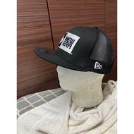 NE Trucker 9 Fifty Box Logo Black baseball Cap Snapback Adjustable