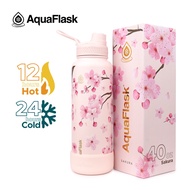 Aquaflask Tumbler  Sakura Limited Edition with Silicone Boot with free paracord and silicon boots