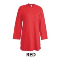 Cotton Muslimah Red Eight Square Blank T-Shirt 100% Cotton