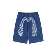 [EVISU] Lettering Big Hills Denim Shorts Pants (EV2UDH702_MD)