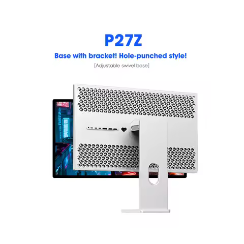 KUYCON P27Z All Aluminum Alloy Body 8 Ms Response Time 180Hz High Resolution 27 Inch Ips Led Compute