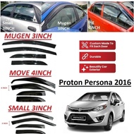 Car Door Visor Persona 2016 Air Press Window Cover Rain Guard Mugen Move Kening Tingkap Pintu Kereta