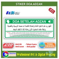 Prayer stickers after adzan reading muslim memorization stickers mosque prayer room Islamic educatio