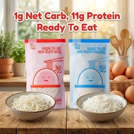 LaLynn Keto Pure Egg white Protein Noodles X 6 Packs 150g - Low Carb, Gluten Free, Konjac Replacemen