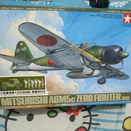 Mitsubishi A6m5c zero fighter zeke with 4x4 light vehicle type 95 kurogane and maintenance crew 1/48