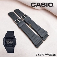 Casio W-800H Watch Strap Casio W800H Rubber Watch Strap