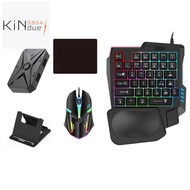 Mobile Games Converter Kit 5 in 1 Combo Bluetooth Connection Controller Mobilador Gaming Keyboard Mo