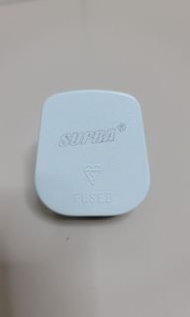 Supra 原裝13A插頭，舊裝英國製造紅銅13A fuse