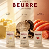 ♥Mini Selection 928 | BEURRE Flavored Seaweed Black Truffle Creamy Mentaiko Seaweed 5g Single Pack