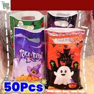 SM Multifunctional All Saints' Day Pumpkin Ghost Pattern Handbag- Personalized Halloween Party Snack