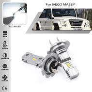 2PCS H7 Led Mini Bulbs For IVECO DAILY VI Bus MASSIF Pickup Single Cab Station Wagon 2008-2011 Car H