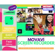 [INSTANT] Movavi Screen Recorder v24.8 | Screen Record Computer Meeting | Latest | For Windows