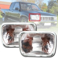 ไฟหน้า H4 KOITO รุ่น โตโยต้า ไมตี้เอ็กซ์ TOYOTA MIGHTY-X LN85 LN106 ปี 1989 - 1997 เลนส์แก้ว 2 ดวง ไ