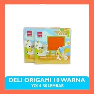 Deli Origami Paper 15x15 contains 50 sheets Y014
