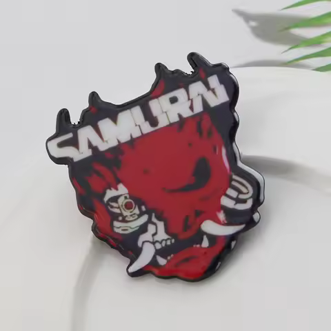 Creativity Cyberpunk Enamel Lapel Pin Collect Badge Cute Children Gift Jewelry Adorn Backpack Hat Co