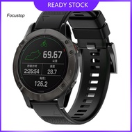 FOCUS Watch Band 22mm Quick Release Soft Silicone Smart Watch Wrist Strap Replacement for Garmin Fenix 7X 6X 6 5X Plus