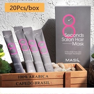 20Pcsbox For Fast Hair Restoration Masil 8 Seconds Salon Hair Korean Cosmetics 100 Original Gift On 