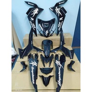 COVERSET HONDA DASH 110 V2,V3 &amp; DASH 125 V4,V5 HAYABUSA SIAP STICKER