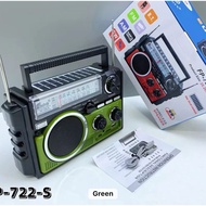 FEPE FP-722-S Portable FM Radio with Bluetooth Speaker – Supports BT/USB/AUX, Rechargeable, plug in
