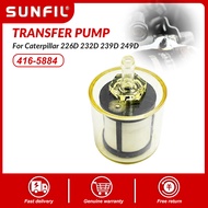 CJ7F 416-5884 กรองการใช้ปั๊มโอนสำหรับcaterpillar 226d 232d 239d 249d 257d 262d 272d 287d Ap300f Ap35