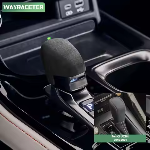 Made of Alcantara Gear Shift Knob Cover For Lexus NX 2025 NX350h NX300h AZ10 2022 AZ20 2015+ 2024 NX