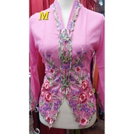 Kebaya Sulam Baba Nyonya Embroidery Traditional Hand Made (M)