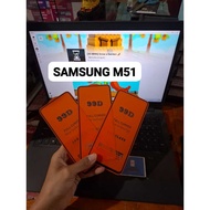 Samsung m51 Tempered Glass full 99d Good Quality Screen Guard