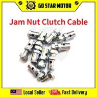 [ 1 Pcs ] VESPA JAM NUT (  ) // MOTORCYCLE VESPA JAM NUT CLUTCH CABLE KABLE JAMMED NUT JAM NUT CABLE