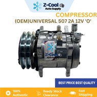 Compressor LOCAL NEW Universal 507 (O) 12V 2A ORING