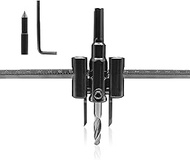 Adjustable Hole Saw for Wood, 1-3/16 Inch to 7-7/8 Inch Circle Hole Cutter Round Wood Cutter, Adjust