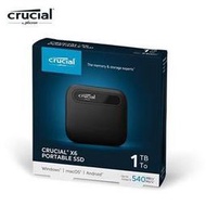 含發票 Micron Crucial X6 1TB 外接式SSD  ●體積小巧，容量龐大 ●快速高達540MB/s ●三