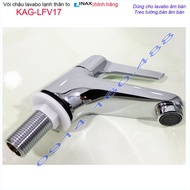 Vòi lavabo lạnh LInax KAG-LFV17 Vòi chậu rửa LInax chính hãng Nhật Bản nước mạnh sử dụng siêu bền