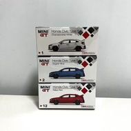 TSM Model Mini GT 1 Honda Civic Type R FK8 Championship White 本田 思域 白色 + 2 Blue 藍色 + 12 Red 紅色