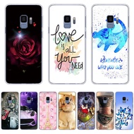 A4-Singularrity theme soft CPU Silicone Printing Anti-fall Back CoverIphone For Samsung Galaxy a6 2018/a8 2018/a8 2018 plus/j6 2018/s9