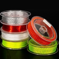 [HOT] 20/30lbs Backing Line Fishing Trout Line&Loop Dacron 8  for Braided Fly Line Backing