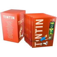 [Imported from UK] The Complete Adventures of Tintin Collection - 8 Hardback Books by Hergé