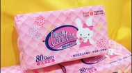 【全新，６折】康乃馨寶寶潔膚濕巾超厚型80片/包 購於屈臣氏 超厚手感
